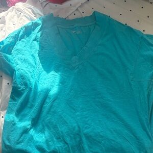 Aerie Teal Short Sleeve Tee